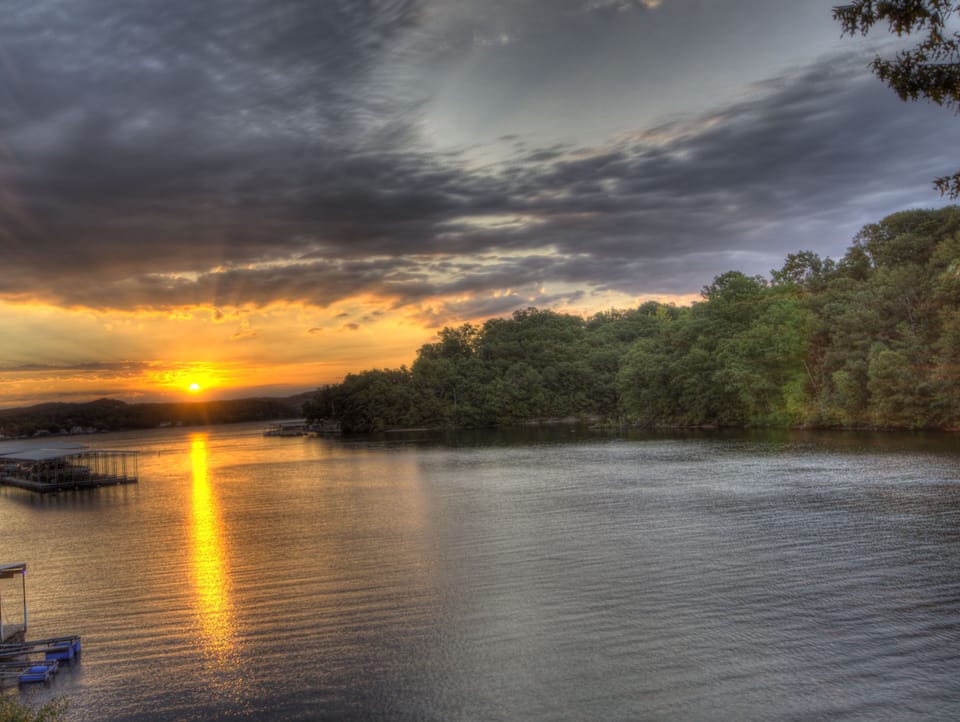 If you get up early enough you will see a beautiful Sunrise  at the Lakehouse