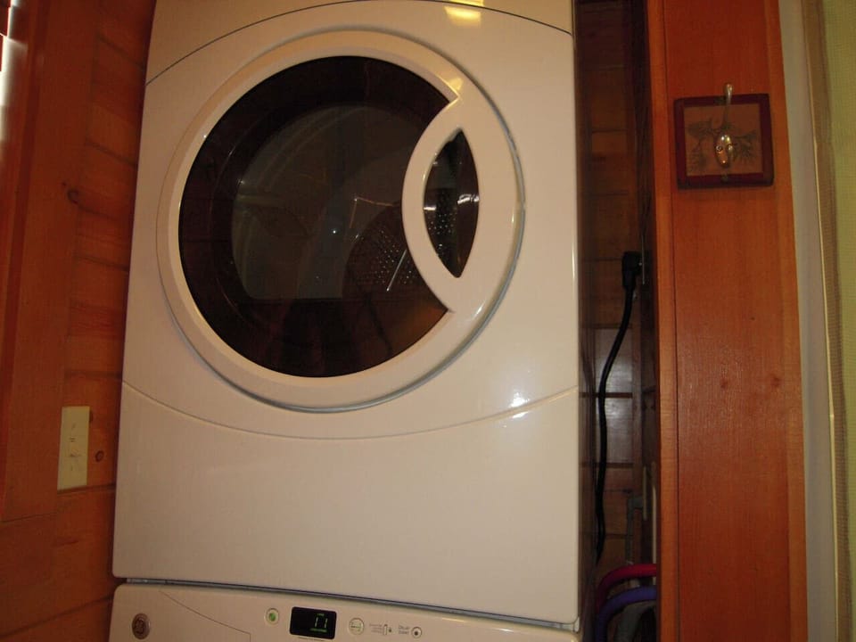 Laundry in main floor bath