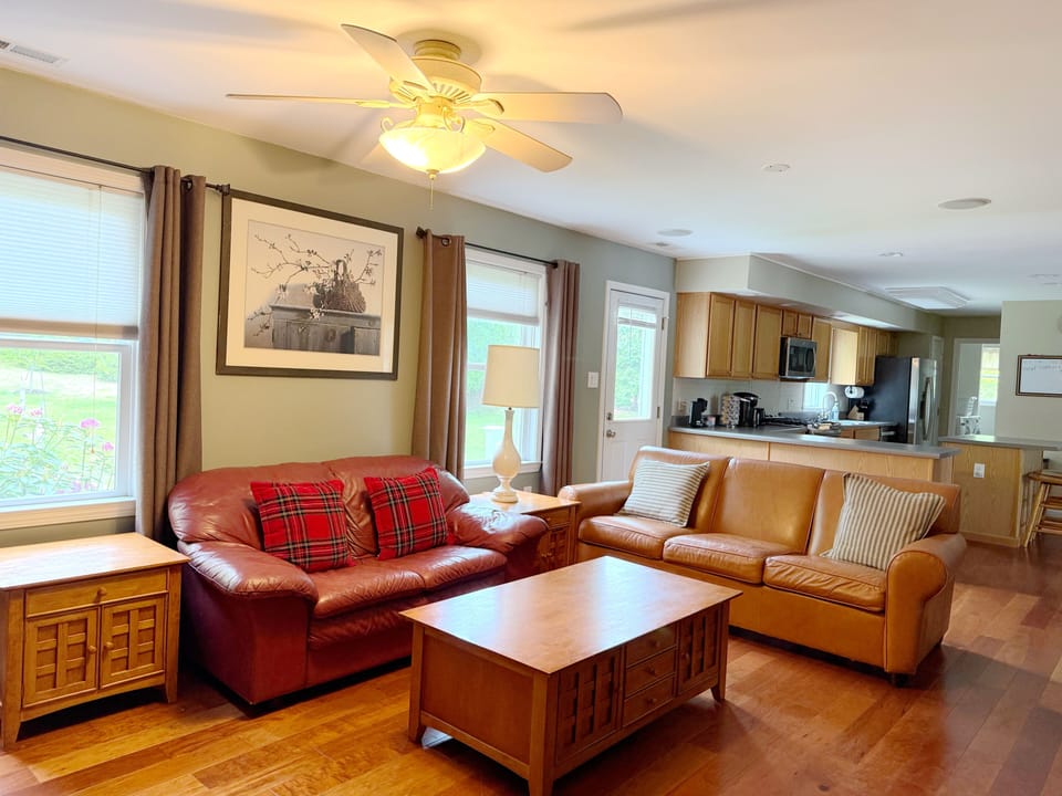 Living room with TV and Sofas