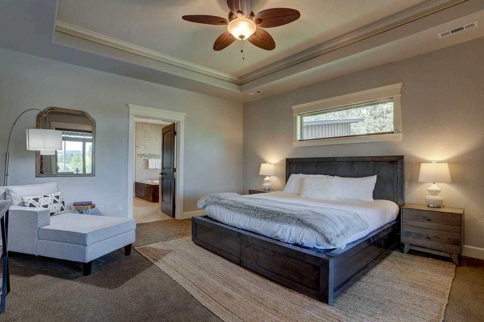 Luxurious Master Suite comfort sits just off Great Room