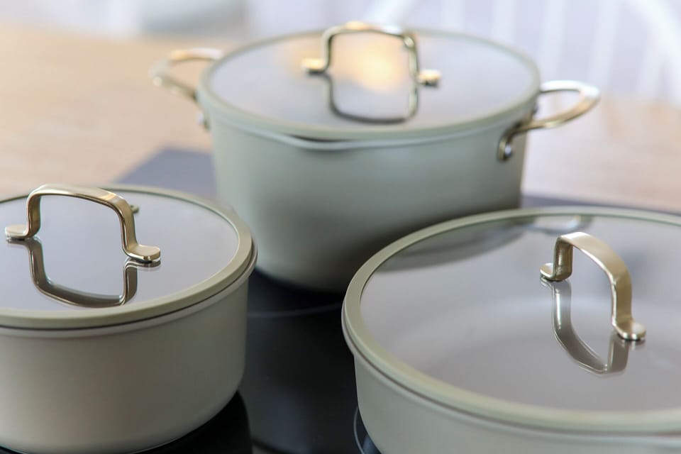 Your kitchen is beautifully equipped with high-quality cookware, ready for you to prepare delicious home-cooked meals during your stay.