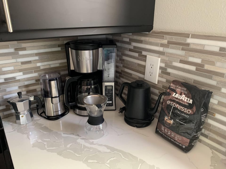 Any way you like your coffee - Moka Pot, Ninja Coffee Maker, Pour Over