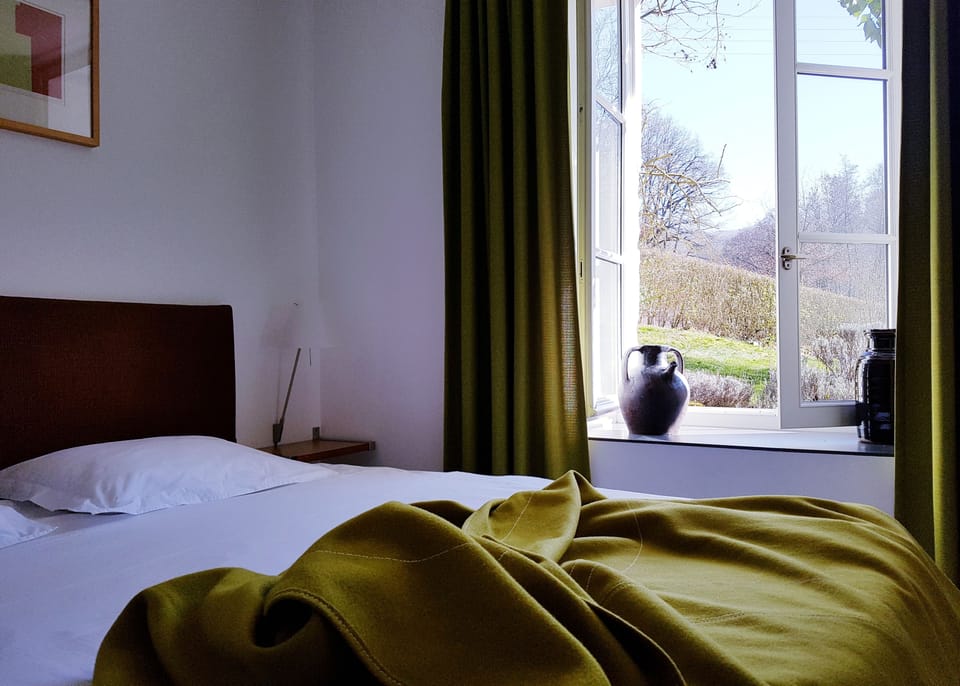 Superior Double Room, Pool View (Saint André) | Egyptian cotton sheets, premium bedding, memory foam beds, minibar