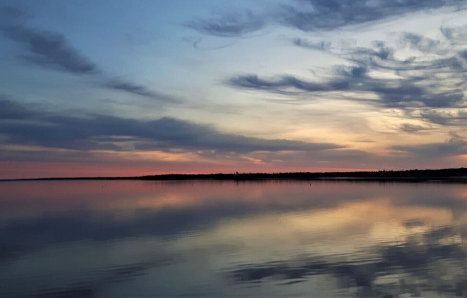 Sunrise over Tracadie Bay - one/two minute walk from Honeycomb Cottage!