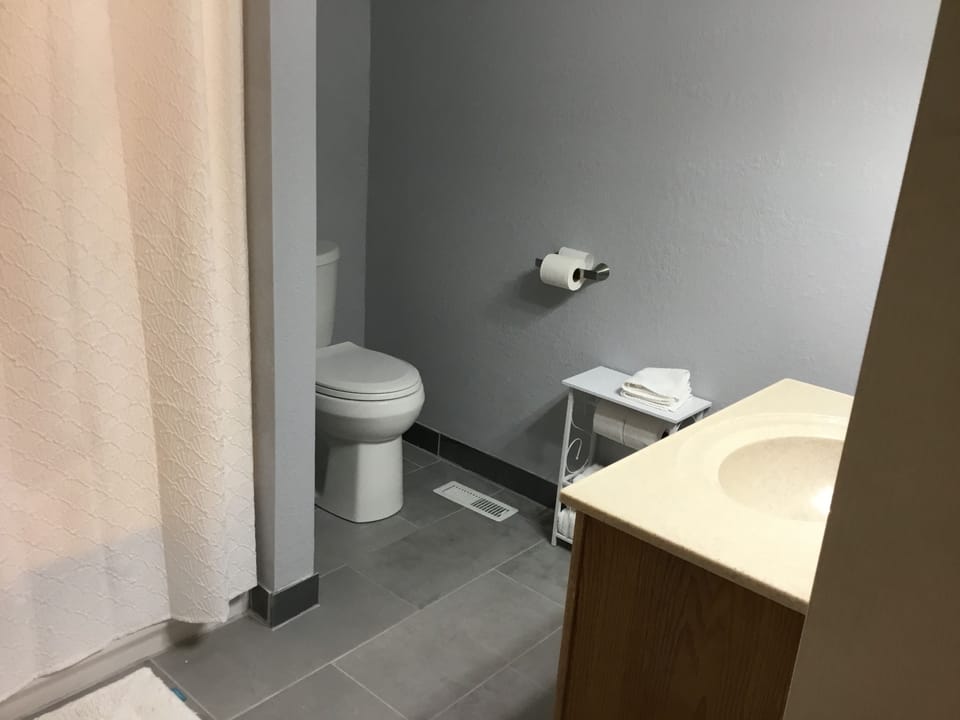 Bathroom with tub & shower