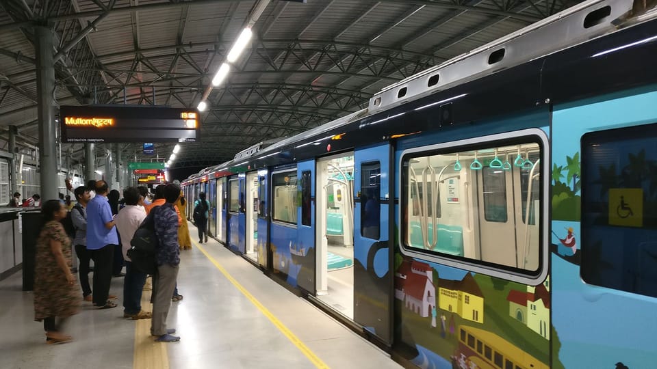 Train station shuttle