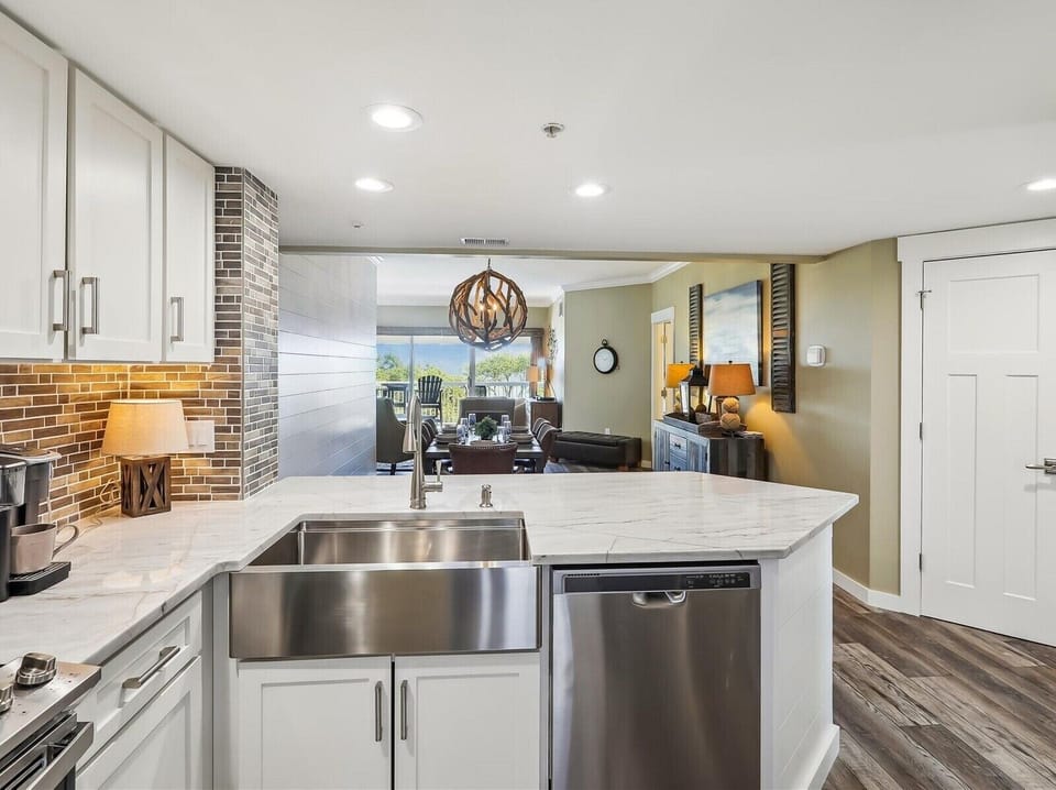 Kitchen with Stainless Steel Appliances at 502 Barrington Arms