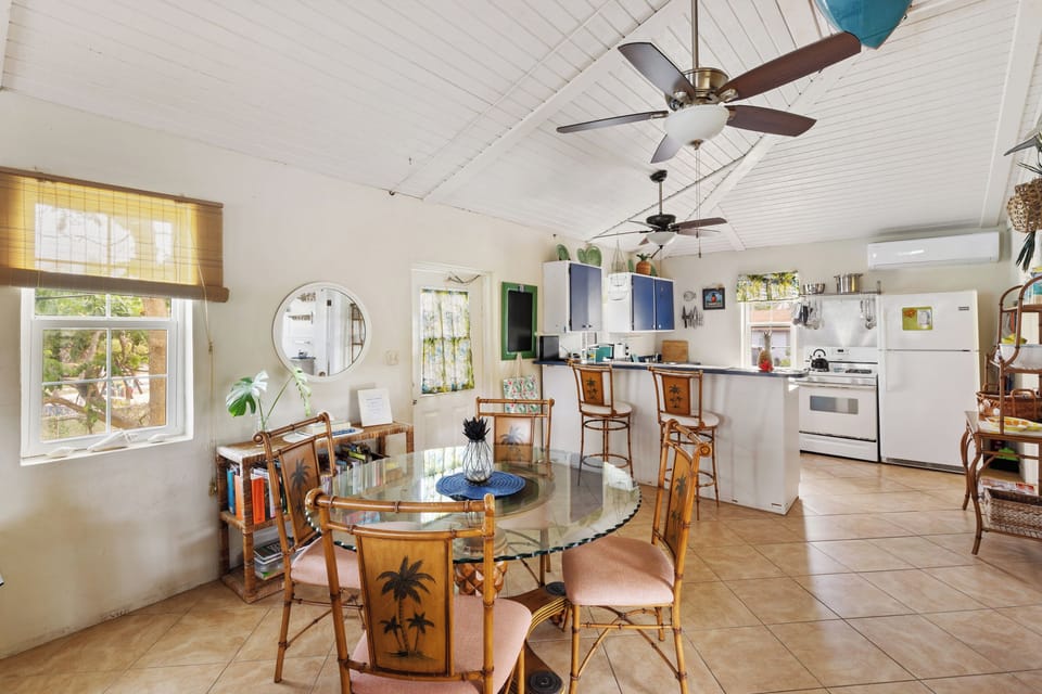 Kitchen and dining area