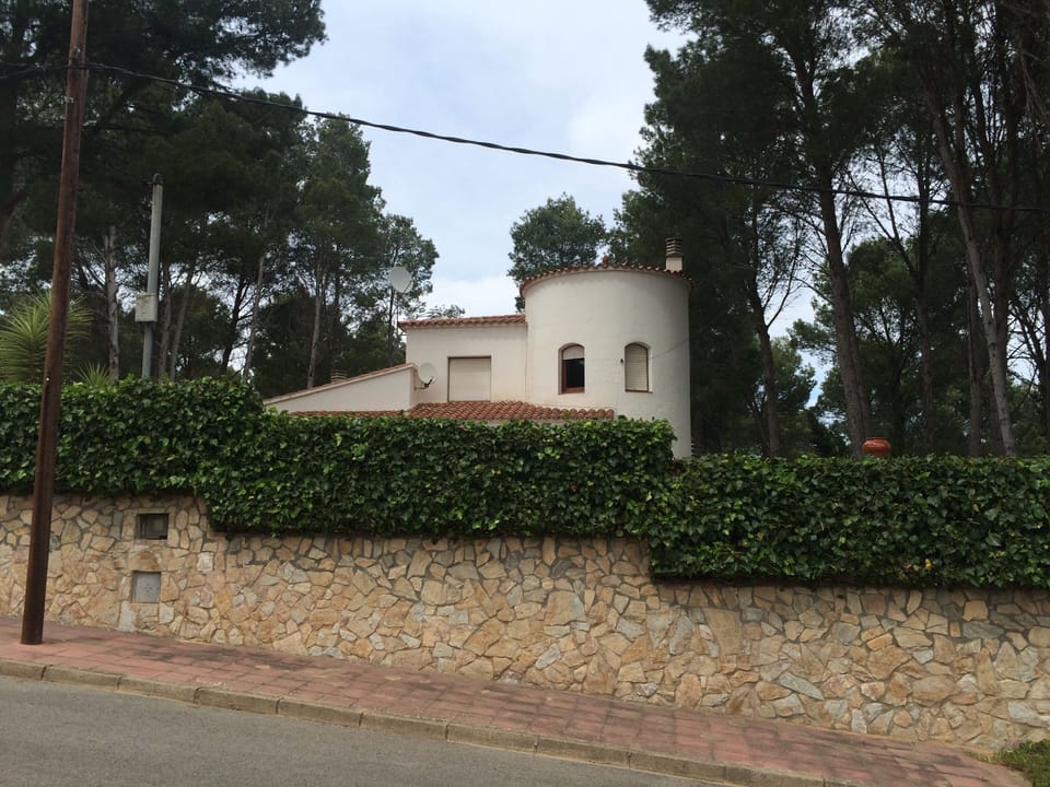 The villa from outside