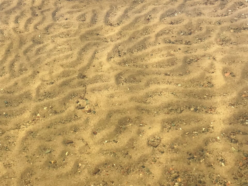 White sand lake frontage