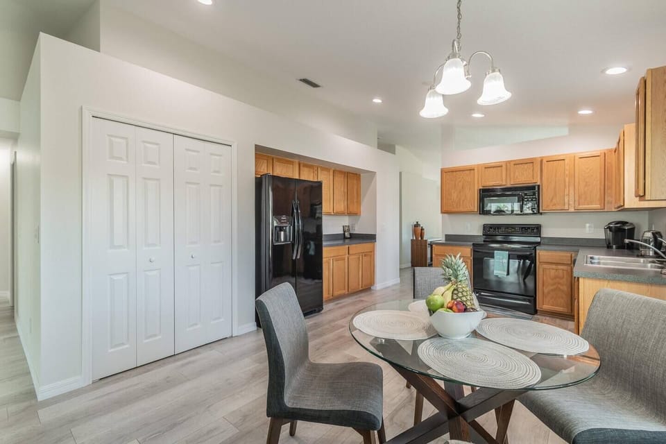 Kitchen and closet for storage