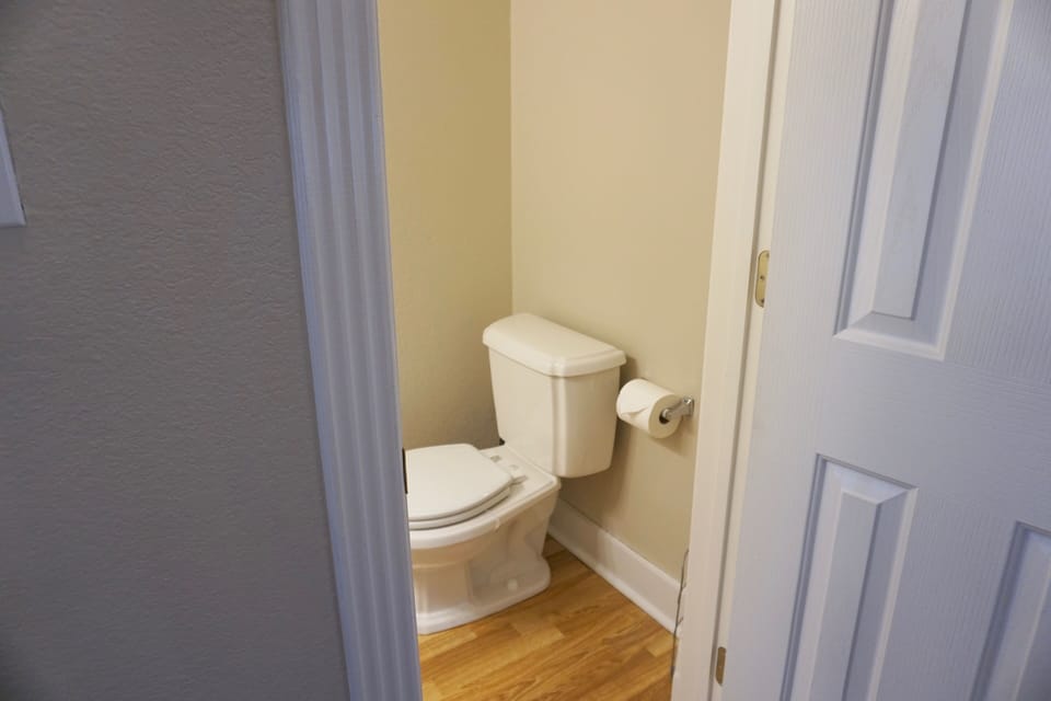 Downstairs half bath