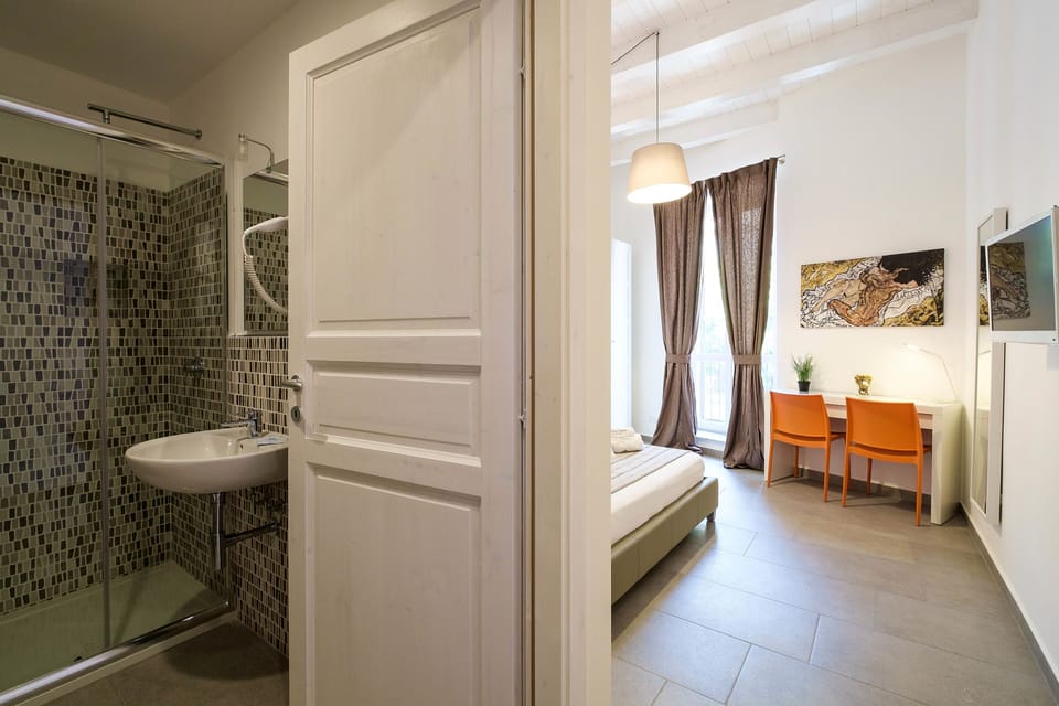 Classic Double Room, 1 Queen Bed, Non Smoking, City View | In-room safe, desk, soundproofing, iron/ironing board