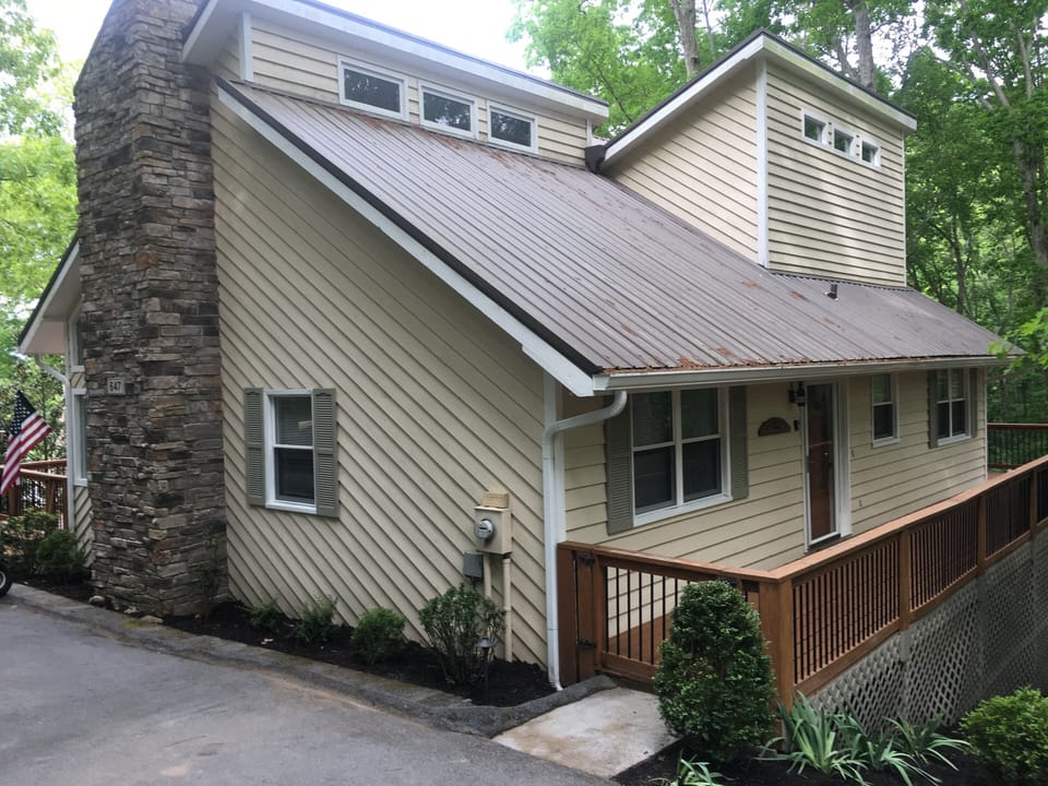 The front of our home 