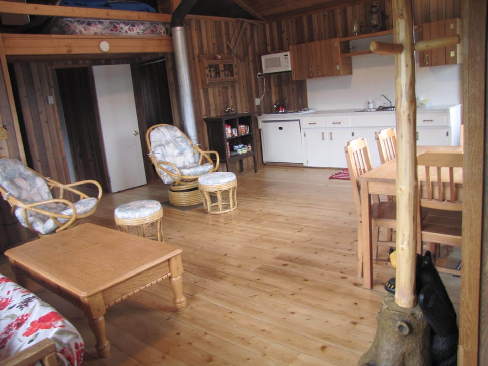Our cabin is ready to rent. We are so excited. The perfect get-a-way