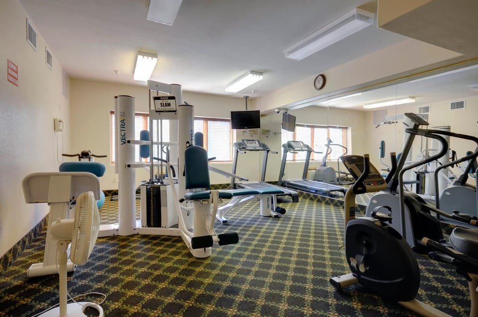 Exercise facility in building