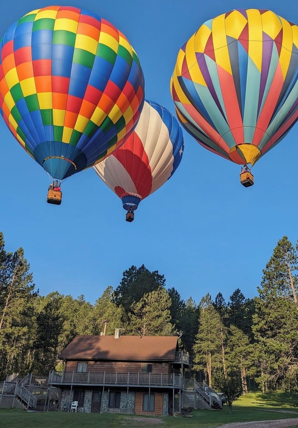 Adventure awaits...balloons are extra fun visitors!