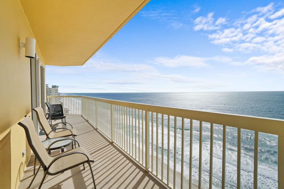 Soak up endless ocean views from your private beachfront balcony, where morning coffee and sunset cocktails become unforgettable moments.