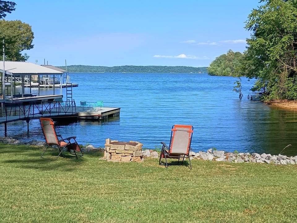 Enjoy the scenery and a bonfire!