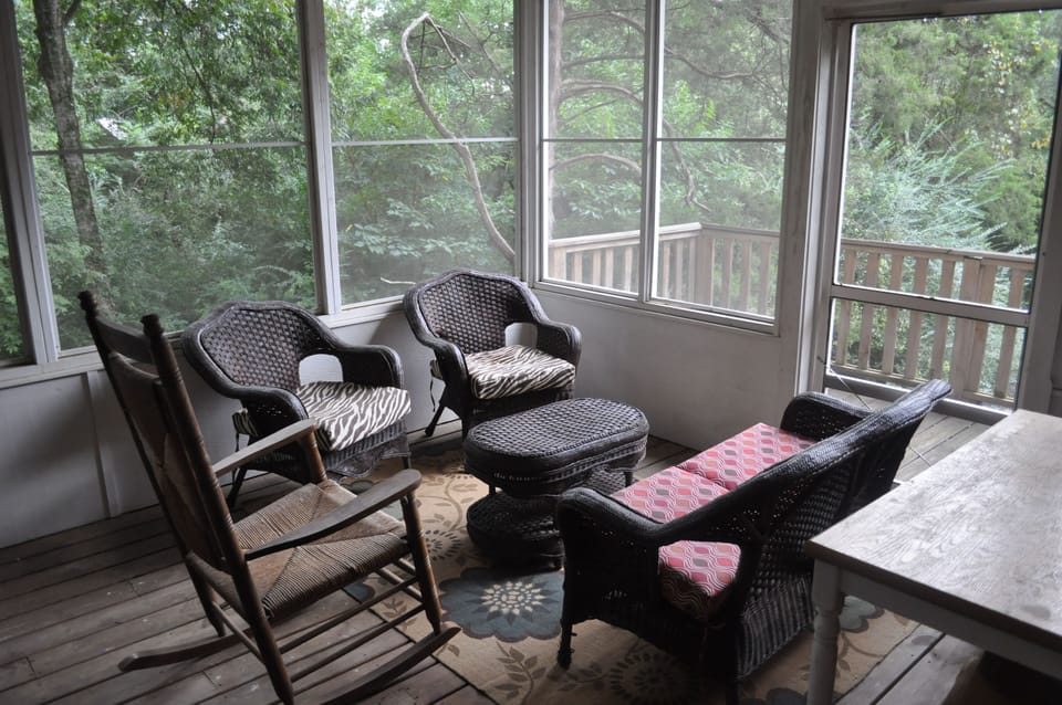 Deck off Queen Bedroom (upstairs)