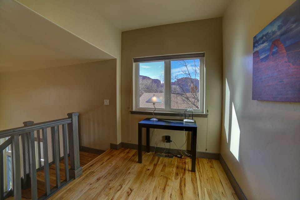 Nice Work Area in Upstairs Loft