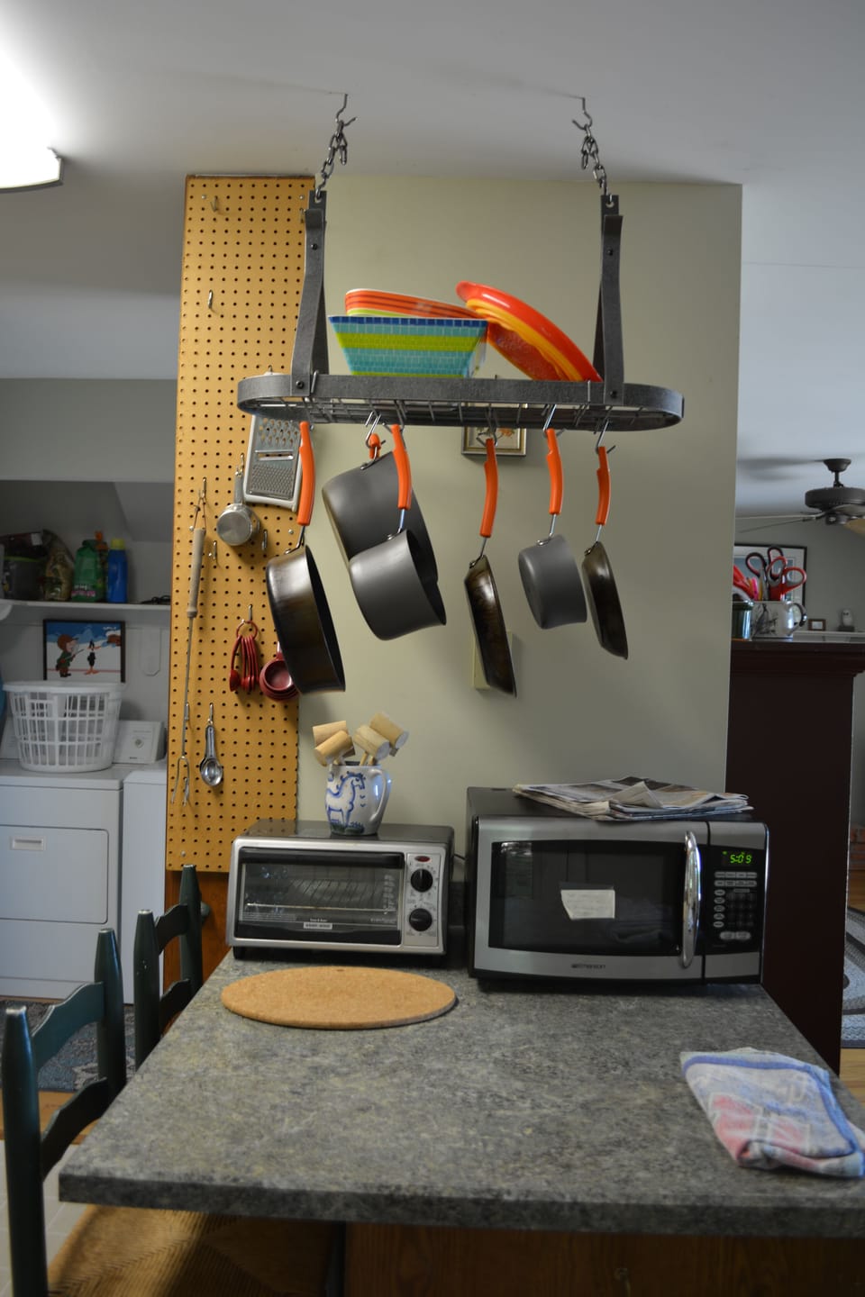 well stocked kitchen 