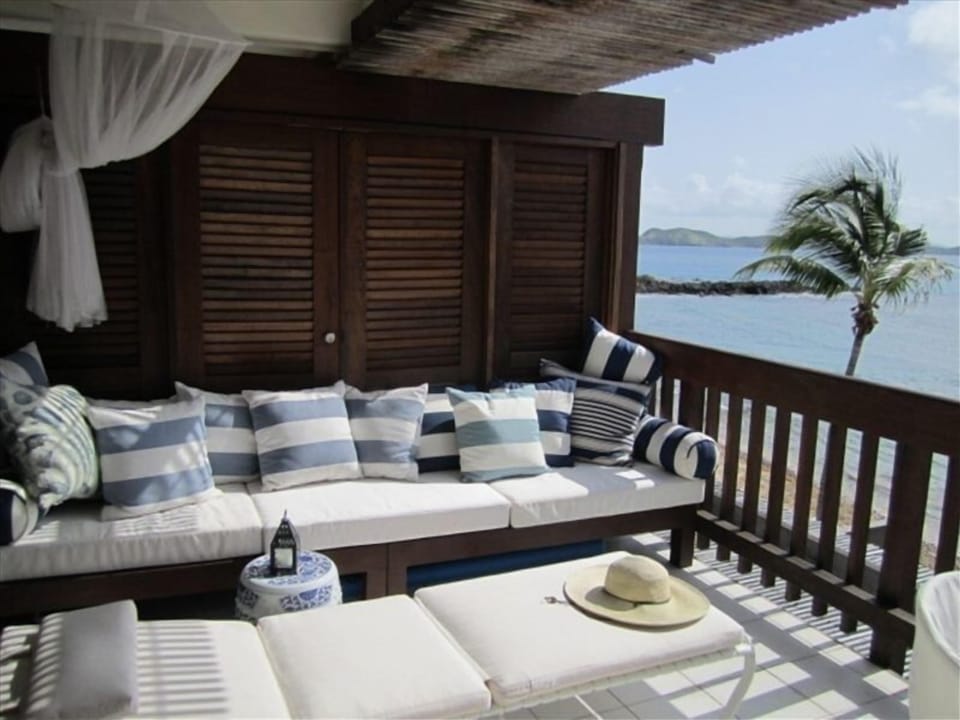 Downstairs terrace.  You will LIVE here!  Heaven.
