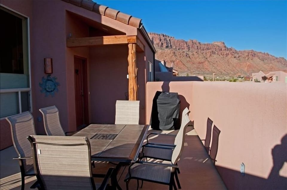 Patio view of the Rim