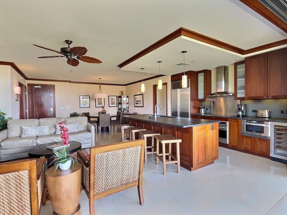 Gourmet kitchen designed by Chef Roy Yamaguchi