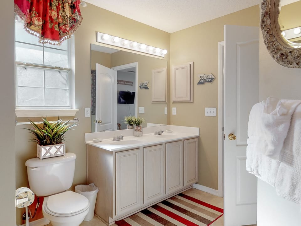 His and Her Master Bathroom