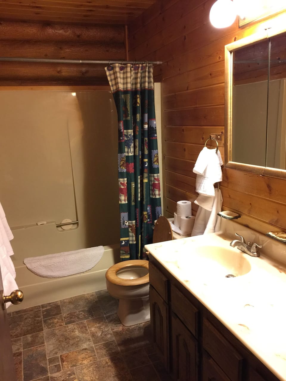 Main floor bathroom.
