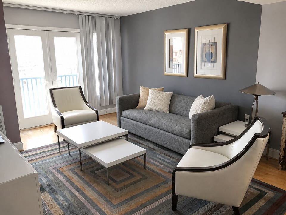 Queen Sleeper Sofa (with comfy new mattress)!