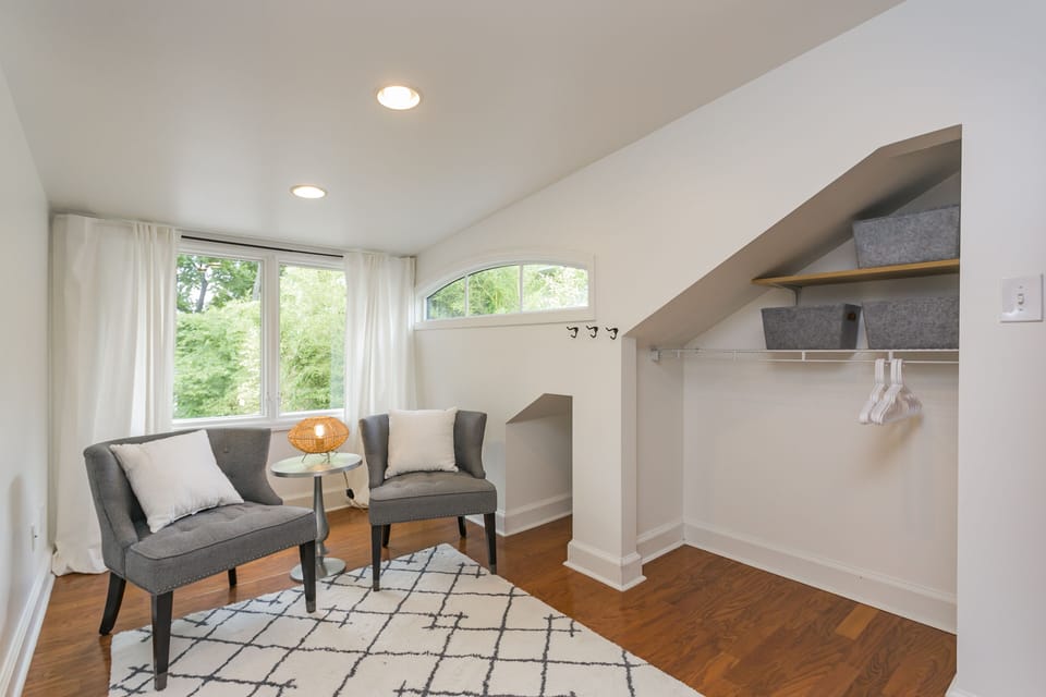 Sitting area inside bedroom 2
