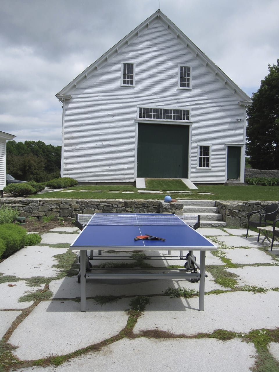 Original 1803 post and beam barn built by ancestors.Enjoy a game of table tennis