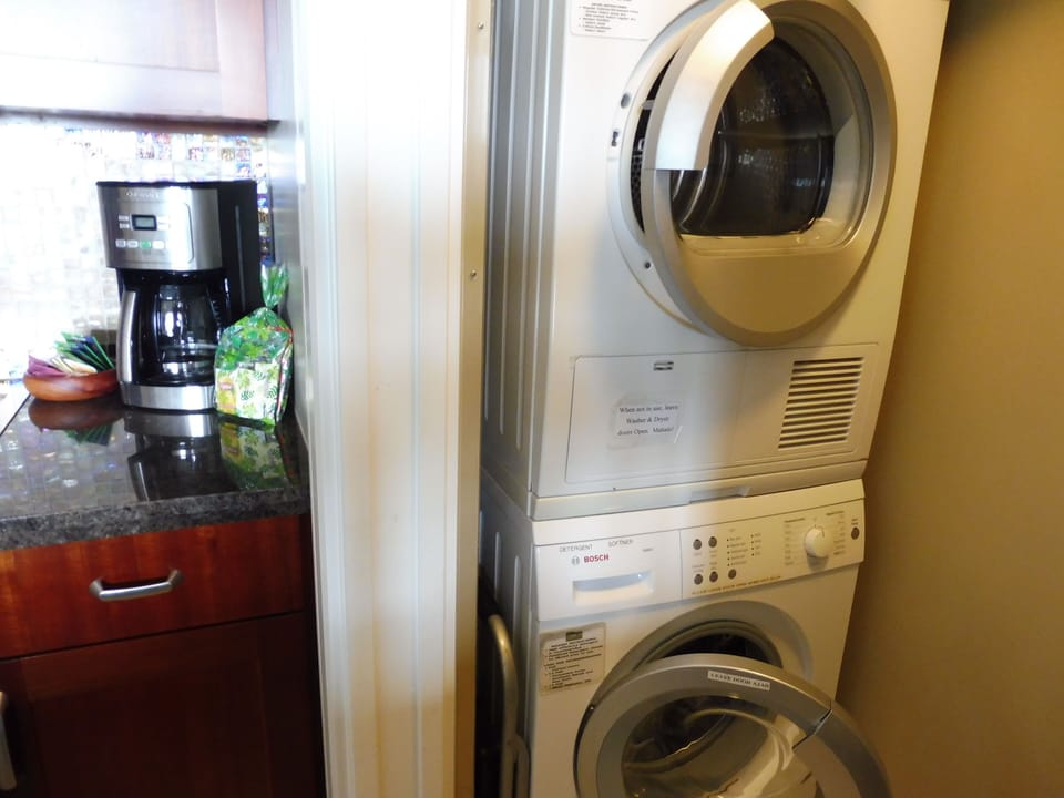 BOSCH Washer & Dryer in condo