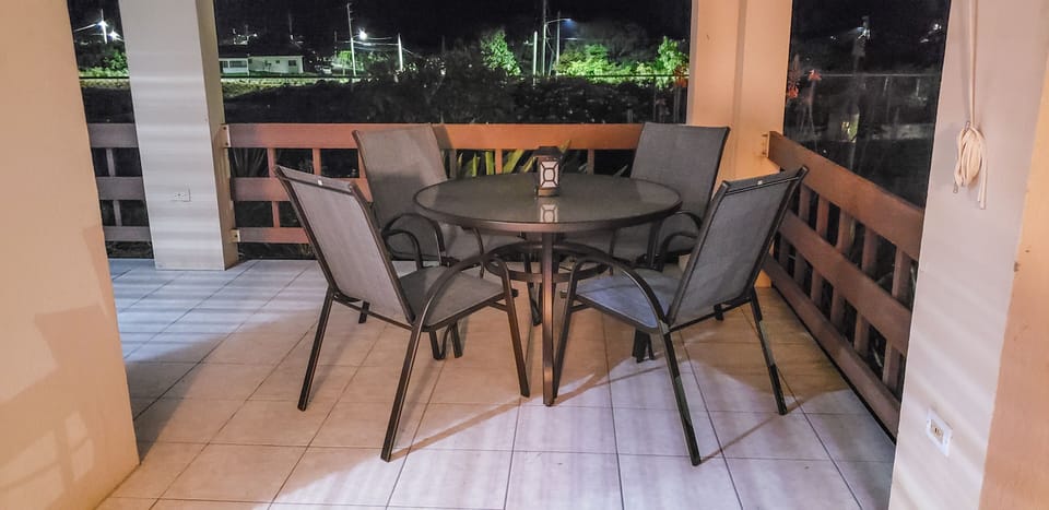 Relax on you own private porch ... day or night 
