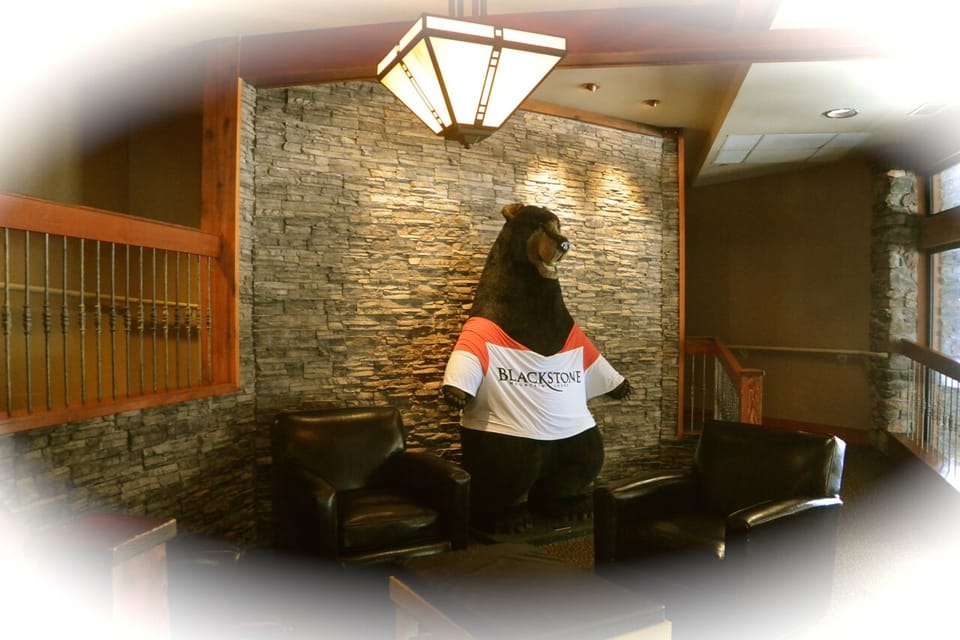 Lobby waiting area.