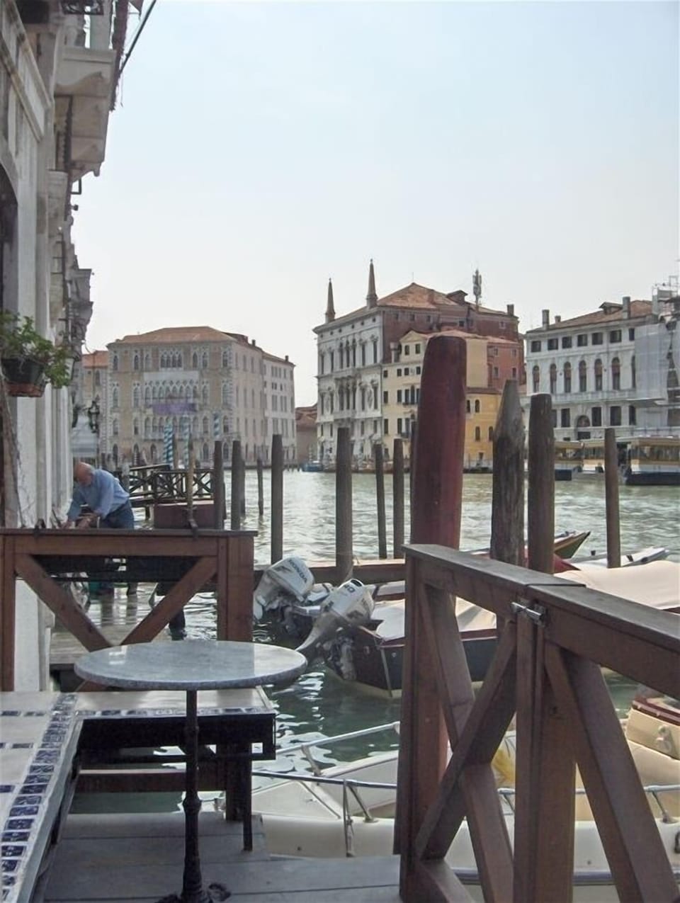 Dock in front of suite window looking the other way