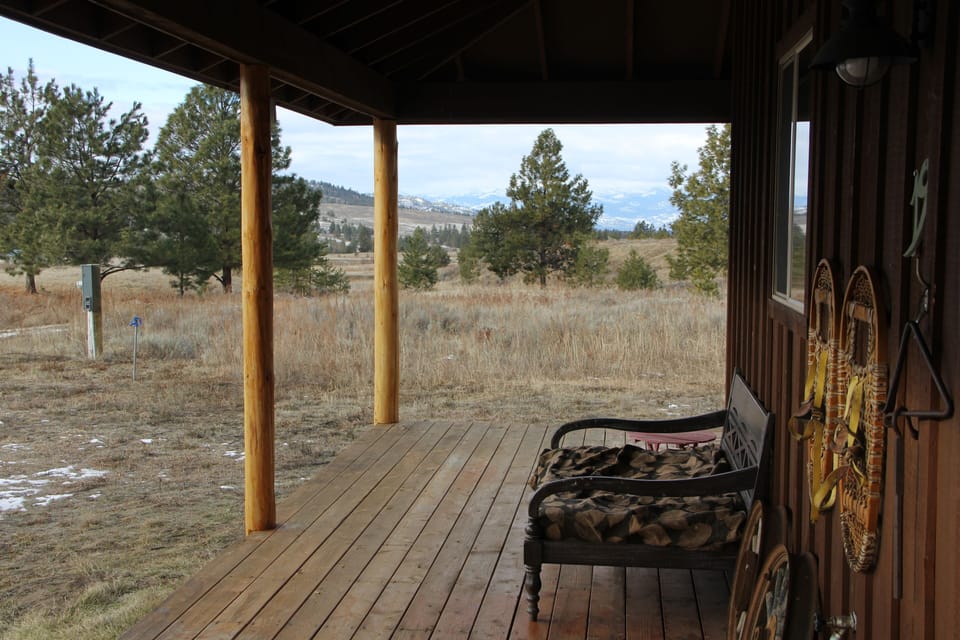 Looking west from the deck