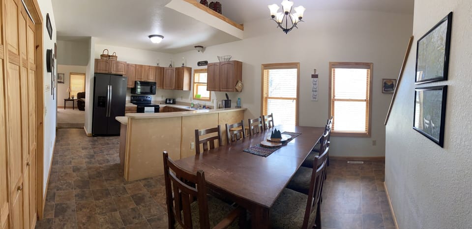 Dining and Kitchen areas