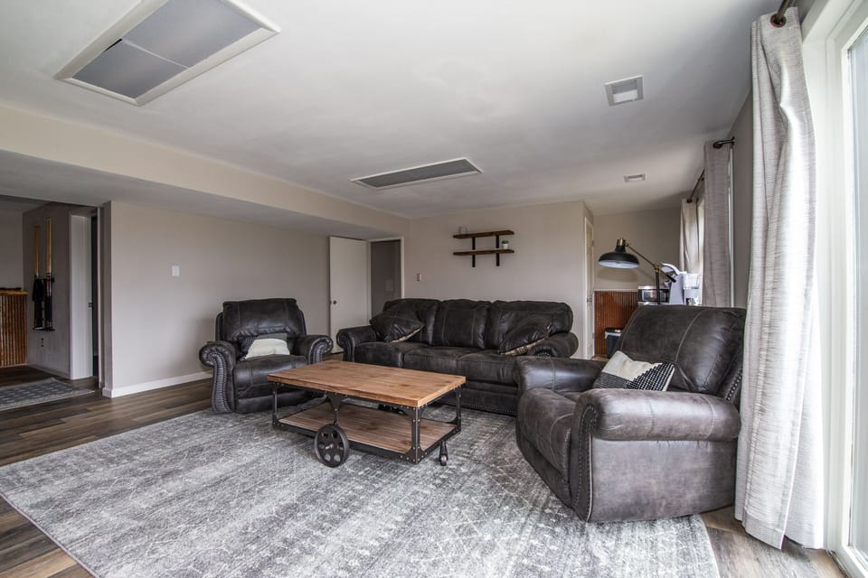 Downstairs living room w/65" TV