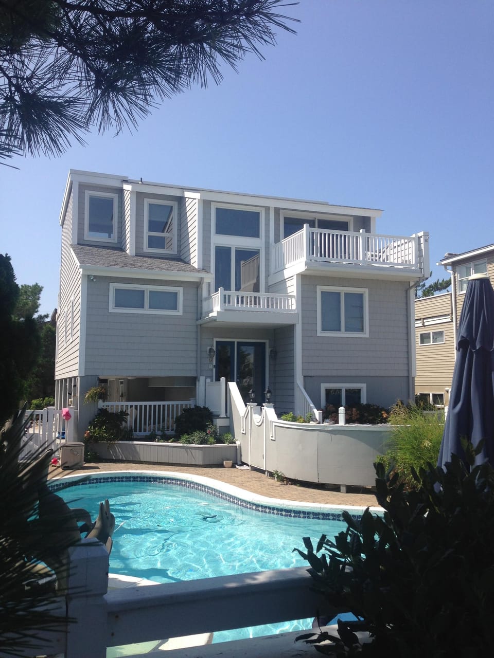 Fenced Pool Area 