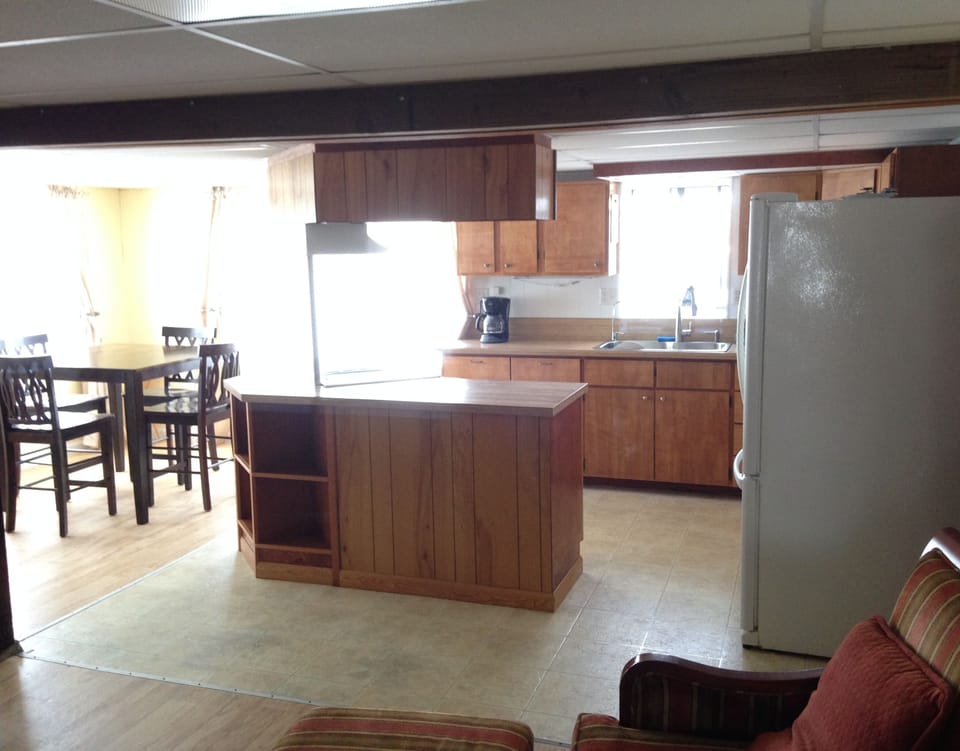 Kitchen and dinning area