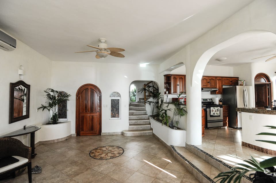 Open plan living area