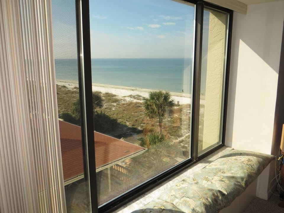 Window Seat overlooking Beach