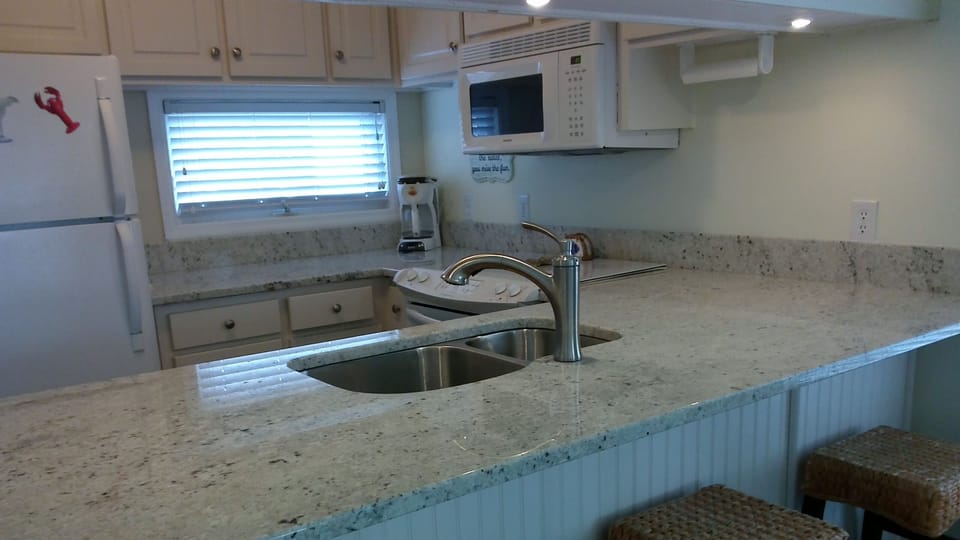Fully stocked kitchen