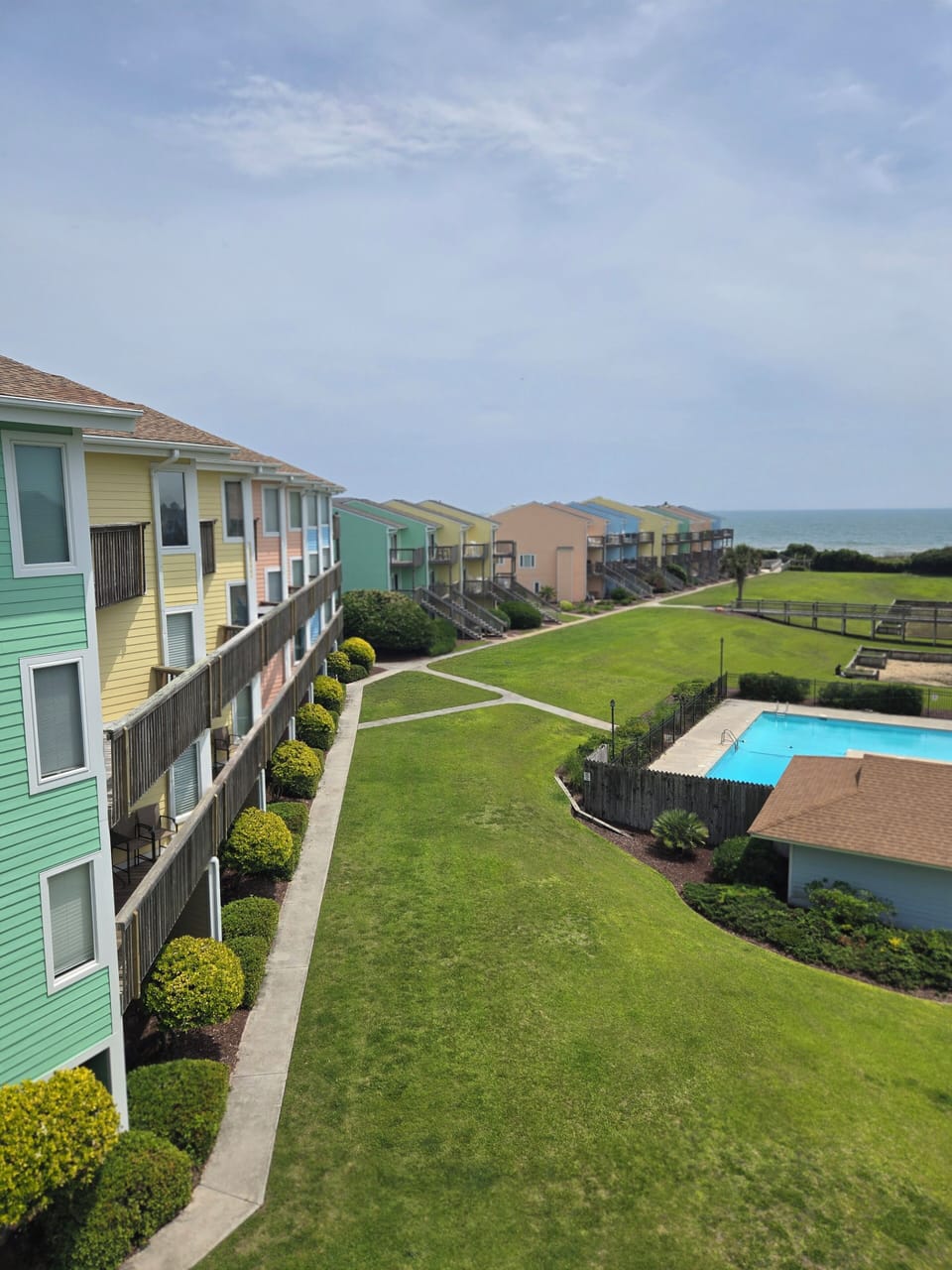 Views of property, steps away to private beach access