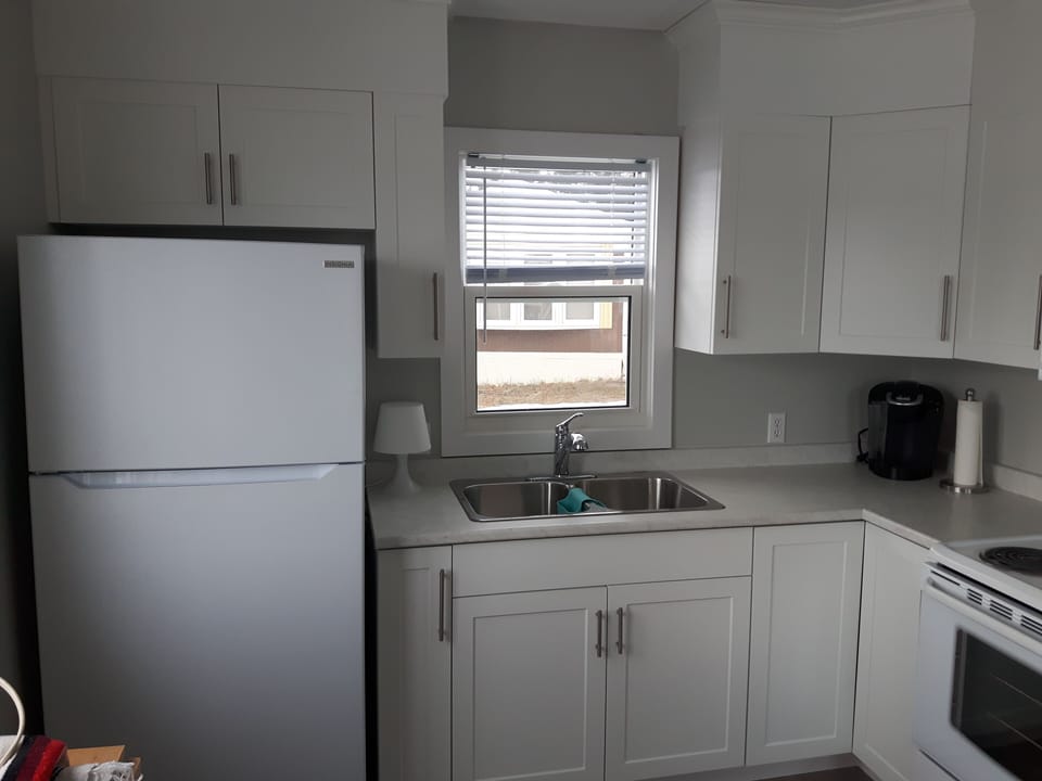 All new cupboards & applicances