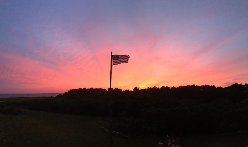 from the deck