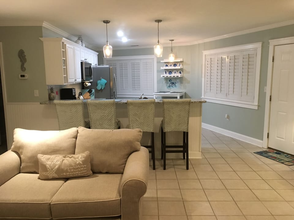 Open floor plan.